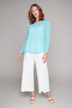 Load image into Gallery viewer, Compli K Sheer Sweater Knit Top with Camisole