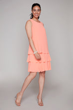 Charger l'image dans la galerie, Compli K Noir Sleeveless Layered Chiffon Dress