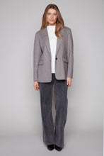 Load image into Gallery viewer, Carre Noir Herringbone Tailored Blazer