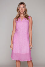 Charger l'image dans la galerie, Compli K Linen Sleeveless Notch-Neck Dress