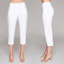 Load image into Gallery viewer, Compli K Pom-Pom Trim Cropped Pants