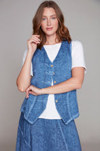 Charger l'image dans la galerie, Compli K Linen Button Front Vest Top