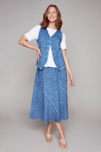 Charger l'image dans la galerie, Compli K Linen Button Front Vest Top