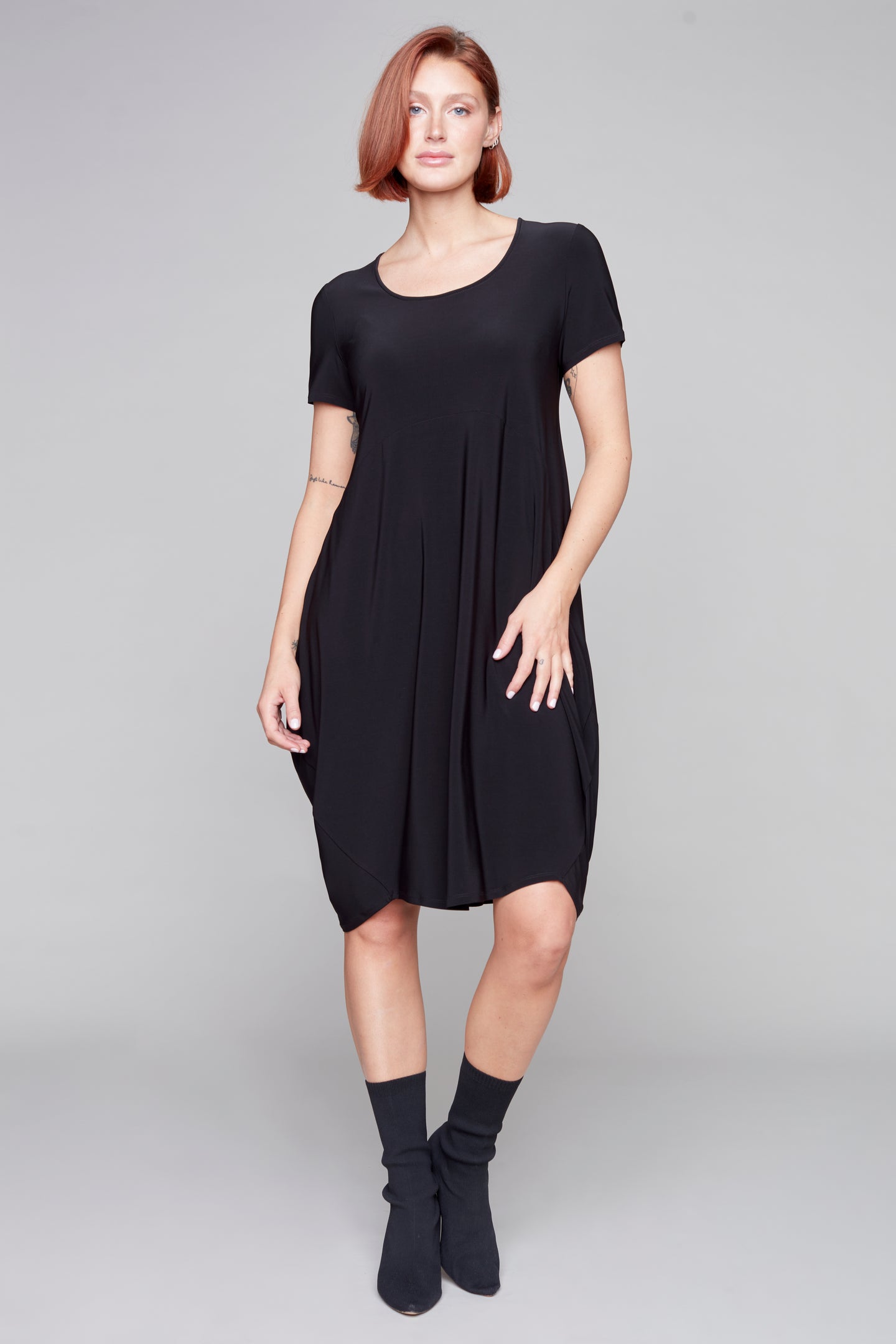 Robe bulle à manches courtes Compli K