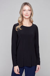 Compli K long sleeve pop over top