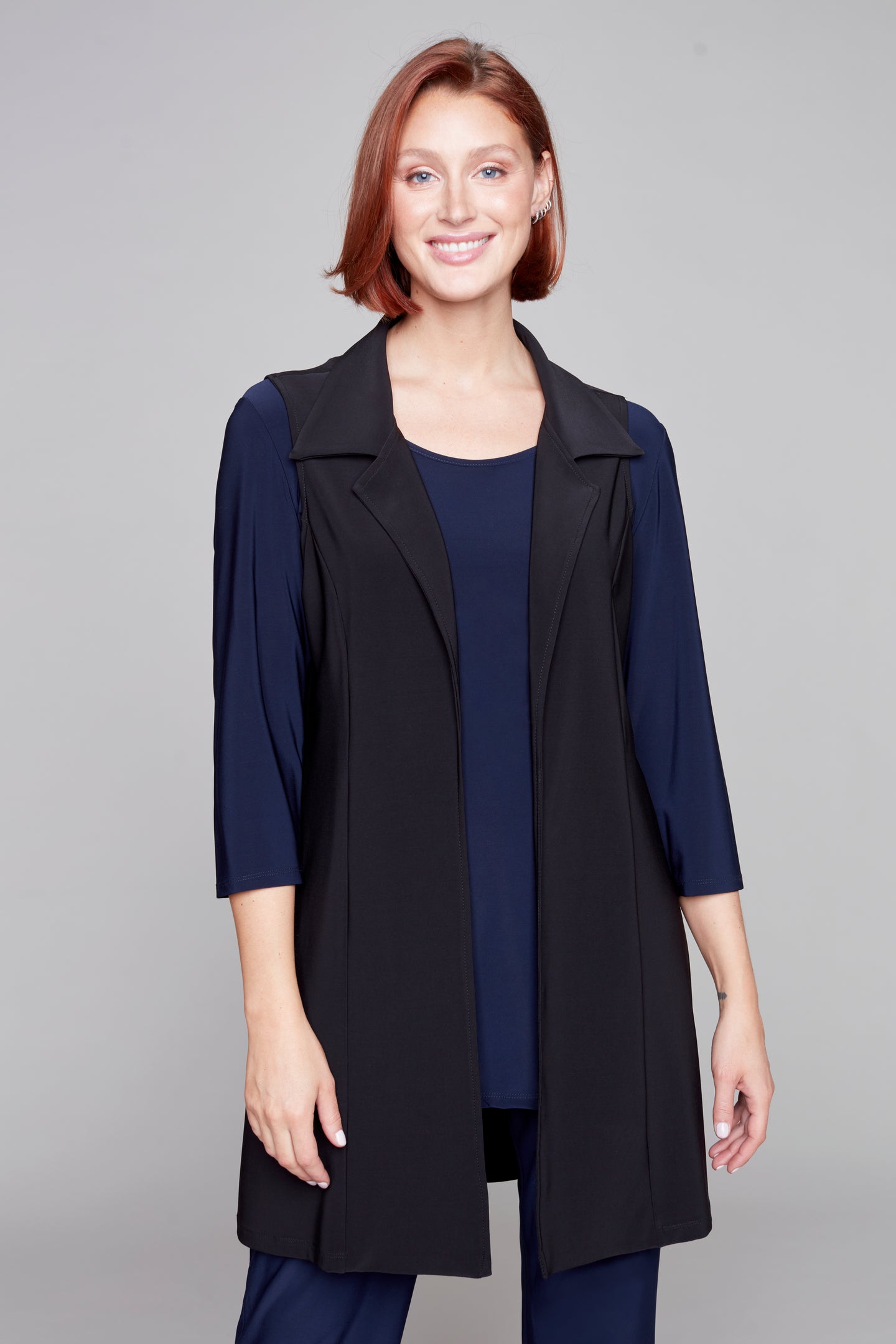 Gilet Compli K avec col cranté