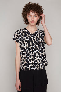 Compli K short sleeve v-neck top