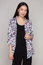 Load image into Gallery viewer, Compli K 3/4 sleeve button front blouse
