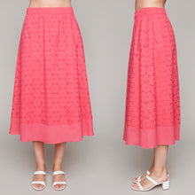 Charger l&#39;image dans la galerie, Compli K pull-on eyelet maxi skirt
