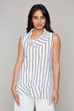 Load image into Gallery viewer, Compli K cowl neck sleeveless top
