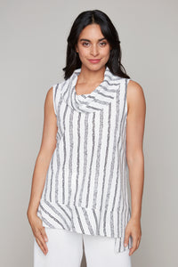 Compli K cowl neck sleeveless top