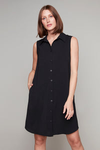 Compli K button-front novelty tunic