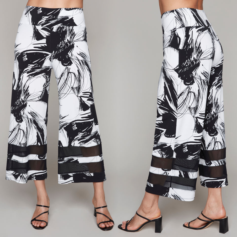 Compli K pull-on gaucho pants