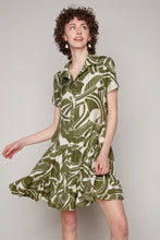 Load image into Gallery viewer, Compli K button-front short sleeve dress
