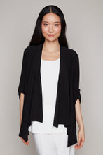 Load image into Gallery viewer, Compli K 3/4 sleeve cover-up with d-ring detail

