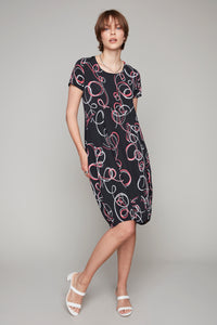 Compli K short sleeve bubble dress