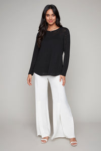 Compli K long sleeve top with camisole