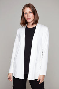 Compli K novelty cover-up with zipper detail