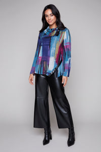 Compli K Urban Canvas Cowl Top
