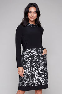 Compli K Silver Frost Pocket Dress