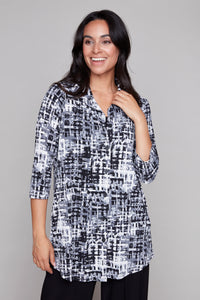 Compli K Pixel Grid Shirt Jacket