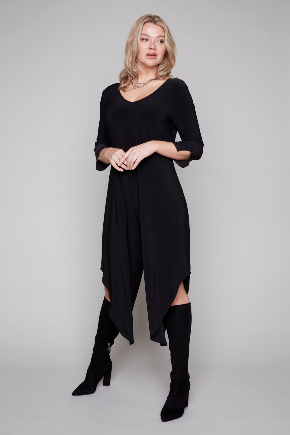 Compli K Asymmetric Allure Jumpsuit