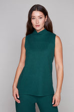 Load image into Gallery viewer, Compli K Sleeveless Turtleneck Knit Top
