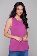 Load image into Gallery viewer, Compli K Sleeveless Classic Knit Tank
