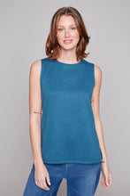 Load image into Gallery viewer, Compli K Sleeveless Classic Knit Tank
