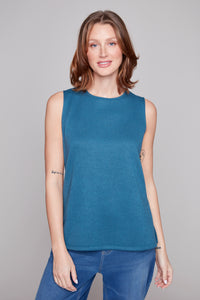 Compli K Sleeveless Classic Knit Tank