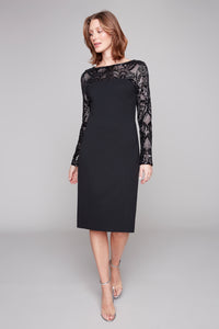 Compli K Noir Noir Enchanté Sequin Dress