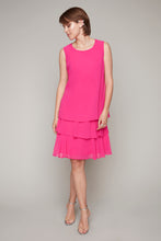 Load image into Gallery viewer, Compli K Noir sleeveless triple layer dress
