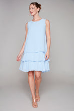 Charger l'image dans la galerie, Compli K Noir Sleeveless Layered Chiffon Dress
