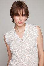 Load image into Gallery viewer, Compli K Noir v-neck lace dress with nude lining &amp; ruffle detail
