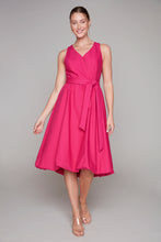 Charger l'image dans la galerie, Compli K Noir Belted Fit &amp; Flare Dress

