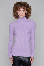 Load image into Gallery viewer, Carre Noir novelty fitted turtleneck
