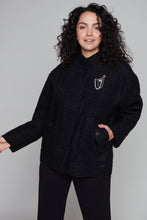 Load image into Gallery viewer, Carre Noir novelty bomber jacket
