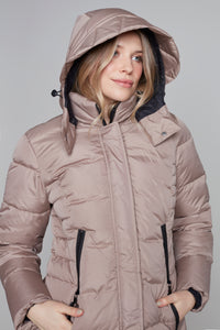 Veste d'hiver légère Carré Noir
