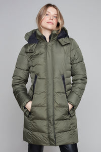 Veste d'hiver légère Carré Noir