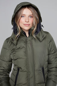 Veste d'hiver légère Carré Noir