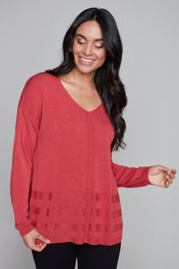 Carre Noir casual v-neck sweater