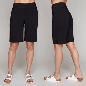 Carre Noir pull-on city shorts