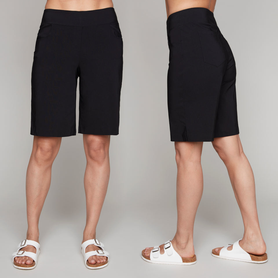 Carre Noir pull-on city shorts