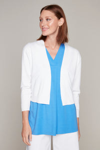 Carre Noir classic cropped cardigan