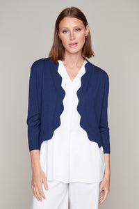 Carre Noir novelty cropped cardigan