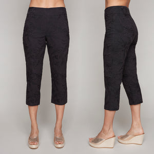 Carre Noir pull-on capri pants
