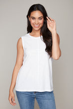 Load image into Gallery viewer, Carre Noir sleeveless lined top
