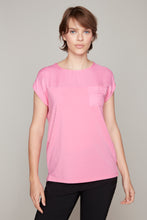 Load image into Gallery viewer, Carre Noir novelty rhinestone top with front pocket
