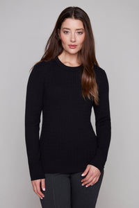 Carre Noir Essential Cable Knit Sweater