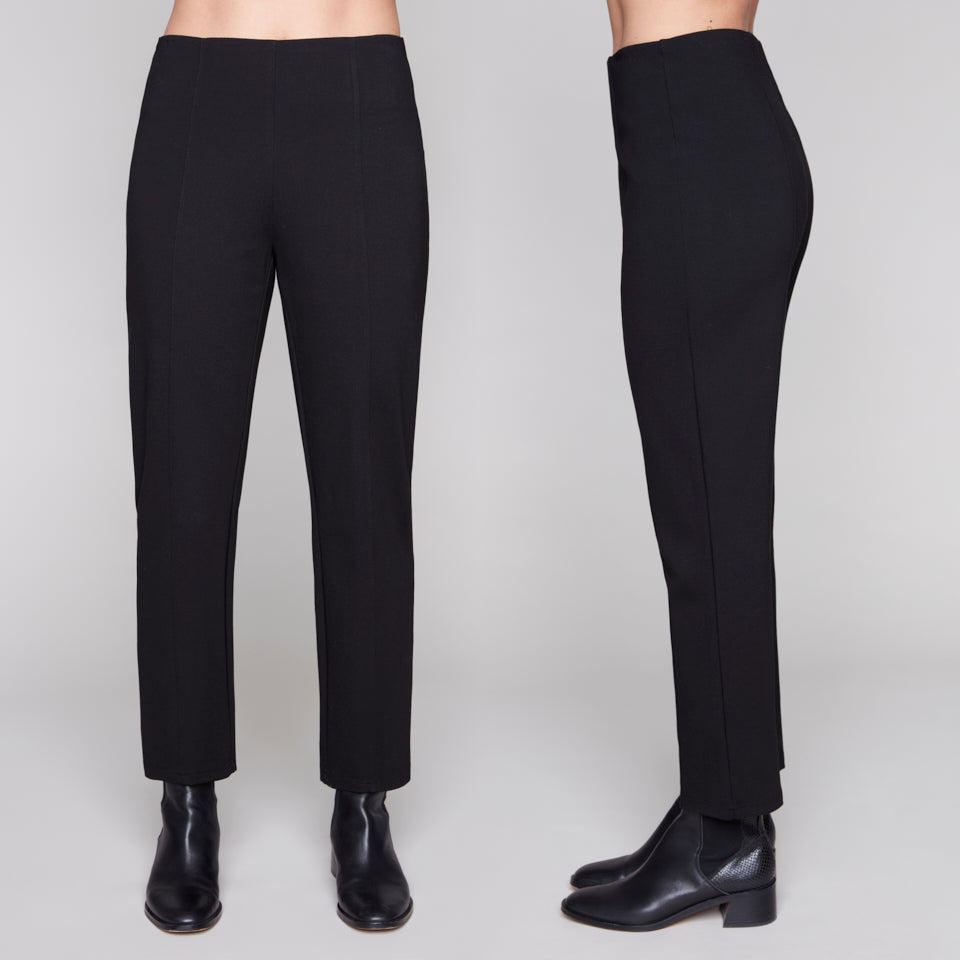 Carre Noir Sculpt Knit Cigarette Pant